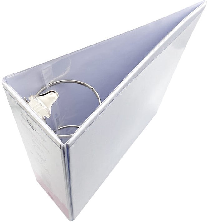 Carpeta 3 Argollas "O" Vinil Panorámica 3" Blanco Carta Nextep® NE-013R Pieza 7501811275678 02
