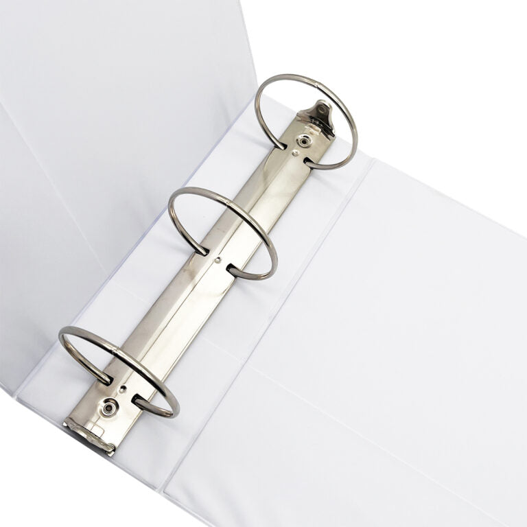 Carpeta 3 Argollas "O" Vinil Panorámica 3" Blanco Carta Nextep® NE-013R Pieza 7501811275678 03