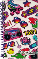 Cuaderno Mini Book Espiral 10×17cm Apuntes Raya 60 Hojas Novedactic® LB012X [Pieza] 7506287320198