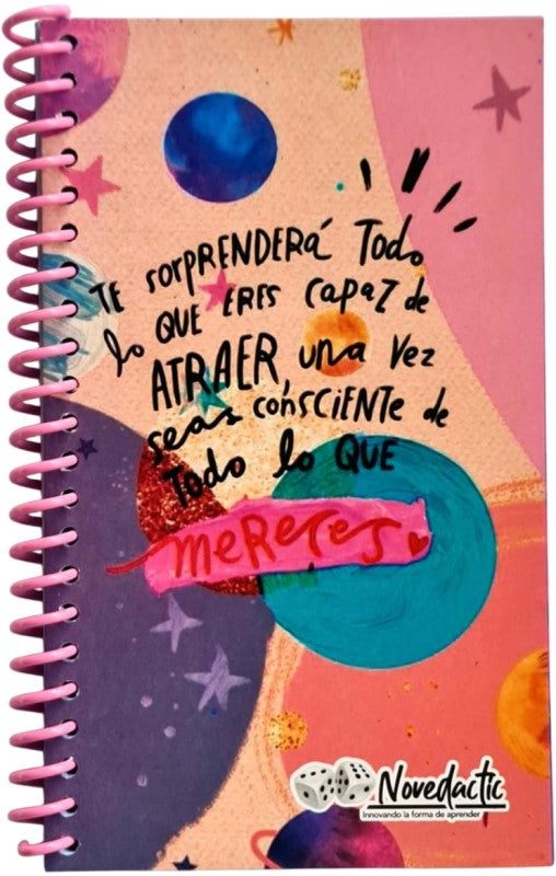 Cuaderno Mini Book Espiral 10×17cm Apuntes Raya 60 Hojas Novedactic® LB012X [Pieza] 7506287320198 5