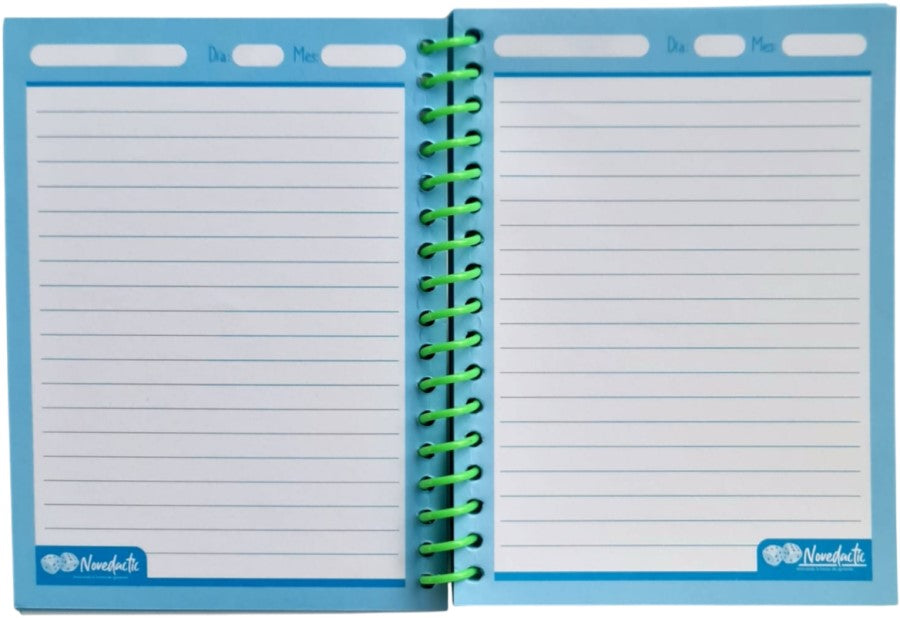 Cuaderno Mini Espiral 10×14cm Pocket Raya 60 Hojas Novedactic® LB013X [Pieza] 7506287320204 3