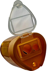 Sacapuntas de Plástico Triangular c/Tapa Doble Colores c/Deposito D'novac® SC016Z [Pieza] 6930941481320 3