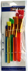 Pinceles Juego Planos Multi-Técnica B-5 c/5 Colores Plástico D'novac® PC005Z [Conjunto] 6936526522068 3