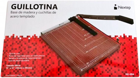 Guillotina Base de Madera 15" Nextep® NE-094 [Pieza] 7501811273940 4
