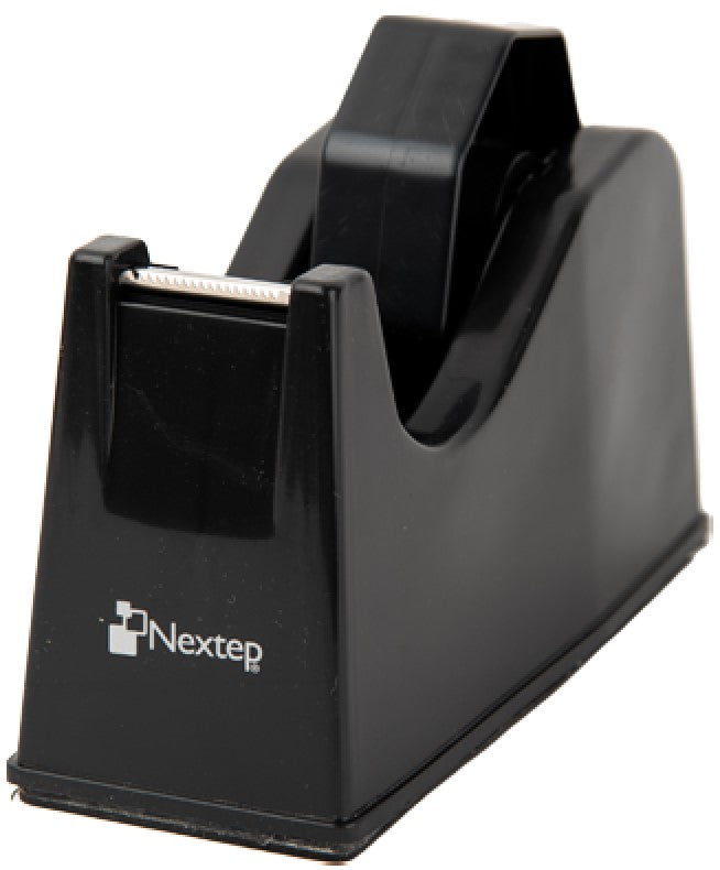 Despachador p/Cinta Escritorio Negro 12a24mm×33ó65m 16cm 700g Nextep® NE-151 [Pieza] 7501811271311