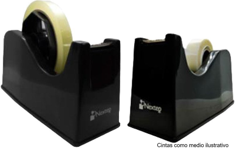 Despachador p/Cinta Escritorio Negro 12a24mm×33ó65m 16cm 700g Nextep® NE-151 [Pieza] 7501811271311 5