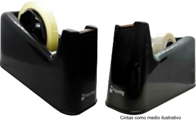 Despachador p/Cinta Jumbo Negro 12a24mm×33ó65m 21cm 1.5kg Nextep® NE-152 [Pieza] 7501811271328 5