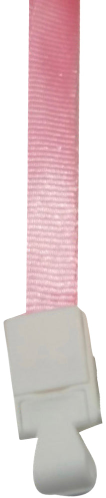 Gafete Rígido c/Cordón 43cm Rosa 8×10cm D'novac® GA004X-RO-308 Pieza 02