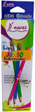 Lápiz EntrenadorTriangula Nº2 Colores Jumbo D'novac LAJ01Z Pieza 7506287317884 2