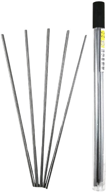 Minas Lead 110mm 2mm 2B Tubo c/5 Chenli® MI001Z [Tubo] 6958043202001