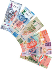 Material Didáctico Billetes de Papel c/77 11.4×4.8cm Novedactic® BDI01X [Bolsa] 7506287312728 2