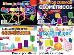 Material Didáctico Cuerpos Geométricos Armab c/20 Neón 15.5×22.5 Novedactic® A011 [Pieza] 7506287300930