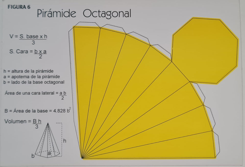 Material Didáctico Cuerpos Geométricos Armab c/20 Neón 15.5×22.5 Novedactic® A011 [Pieza] 7506287300930 7