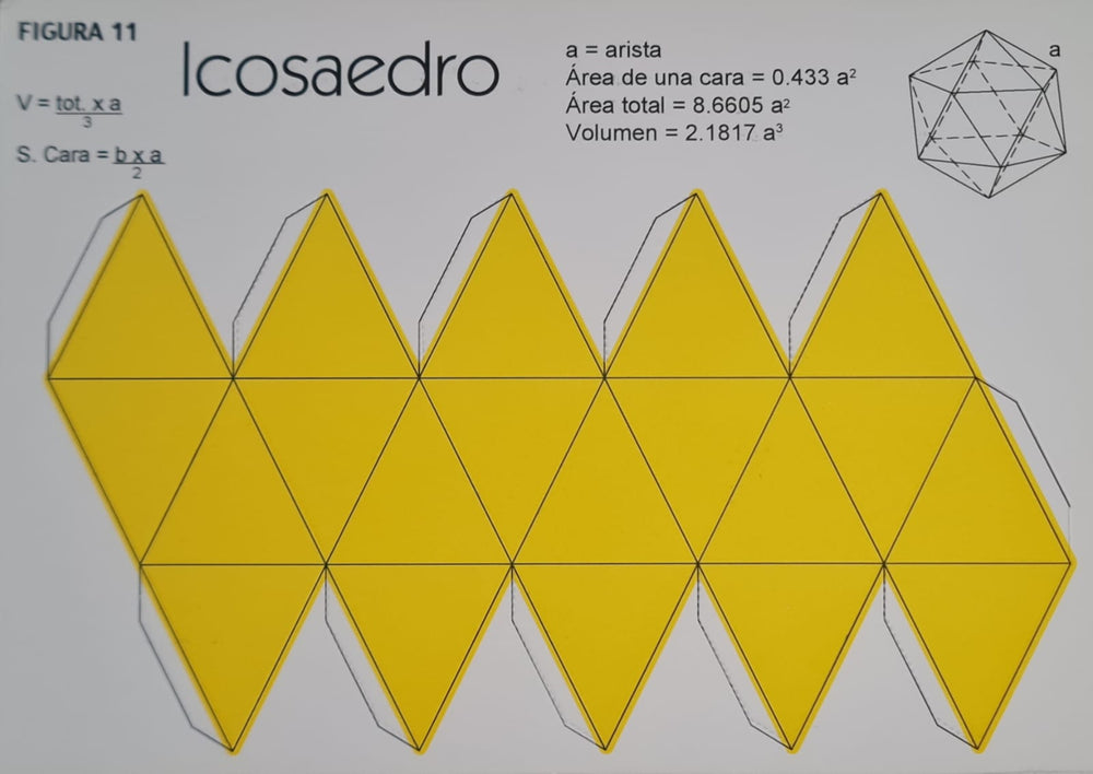 Material Didáctico Cuerpos Geométricos Armab c/20 Neón 15.5×22.5 Novedactic® A011 [Pieza] 7506287300930 12