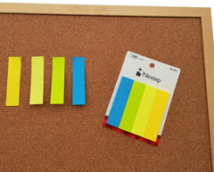 Notas Adhesivas (bandera) 4 Bloc.c/50hjs 200hj Colores Neón(4) ¾×3" Nextep® NE-052 [Paquete] 7501811275180 2
