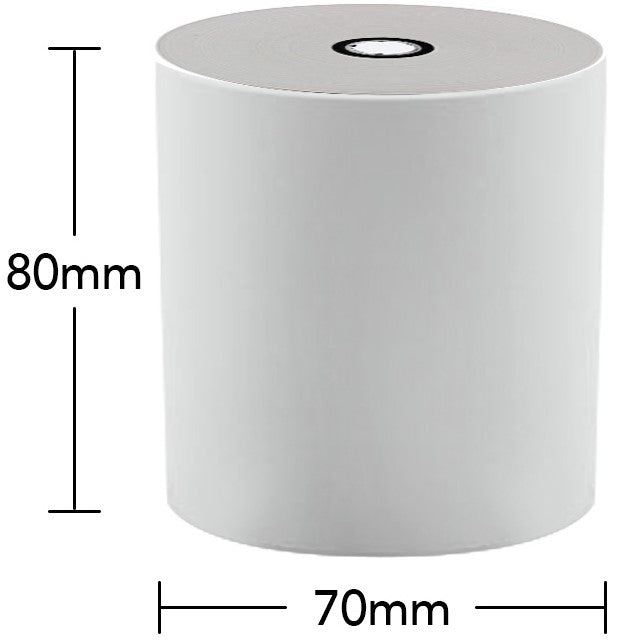 Rollo Papel Térmico Paquete c/5 80×70mm Nextep® NE-529 [Paquete] 7501811272479 2