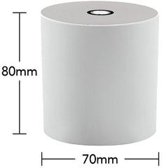 Rollo Papel Térmico Paquete c/5 80×70mm Nextep® NE-529 [Paquete] 7501811272479 2