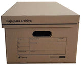 Caja Archivo de Cartón 60×35½×24.2cmTapa Integra Kraft Oficio Nextep® NE-058O Pieza 7501811275586 2