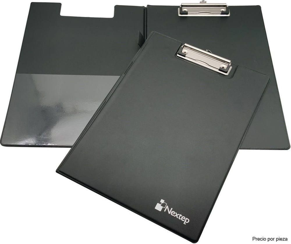 Carpeta de Vinilo Recubierta c/Clip Alambre Negro Carta Nextep® NE-172C [Pieza] 7501811275340 2