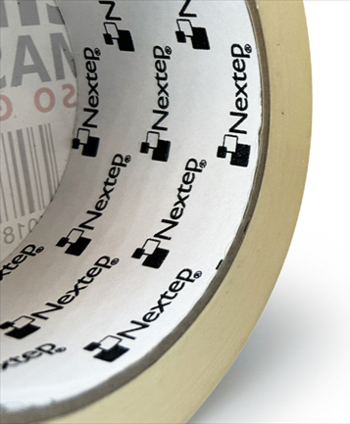Cinta Adhesiva Masking Crema 48mm×50m Nextep® NE-609C Pieza 7501811274930 02
