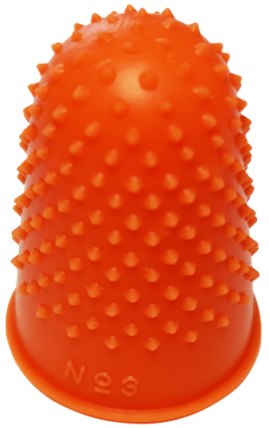 Dedal de Silicon Naranja Nº3 Nextep® NE-019T [Pieza] 7501811274510