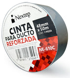 Cinta Adhesiva Ducto Reforzada Gris 48mm×50m Nextep® NE-610C Pieza 7501811274947 3