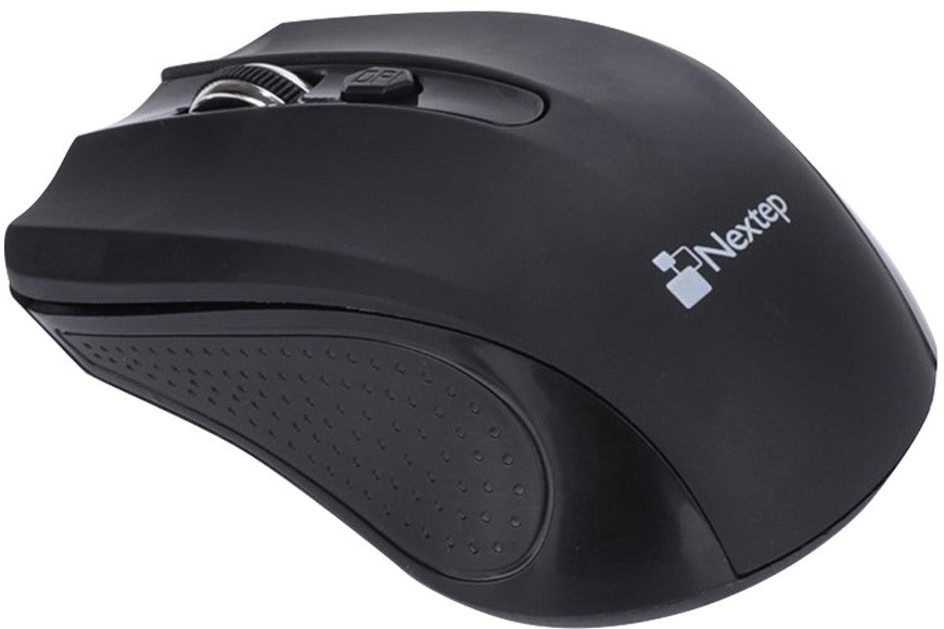 Mouse Óptico Inalámbrico USB 1600 DPI Negro Nextep® NE-410 [Pieza] 7501811271625 2
