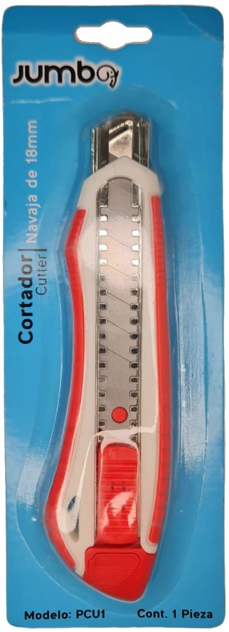 Cuchilla Retráctil Alma Metal-Plástico Grande18mm Jumbo® PCU1 [Pieza] 7502285732100 2