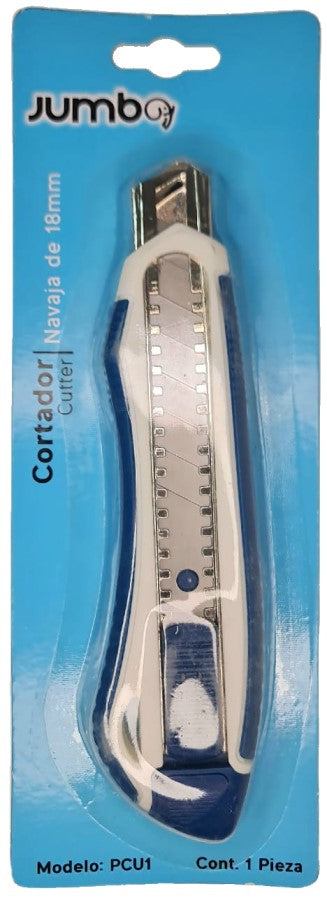 Cuchilla Retráctil Alma Metal-Plástico Grande18mm Jumbo® PCU1 [Pieza] 7502285732100 3