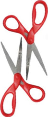 Tijera Oficina Ojo Grande 7" Est.c/2 Nextep® NE-134 Paquete 7501811271410 02