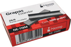 Grapa Estándar c/1000 Nextep® NE-118M [Pieza] 7501811275241