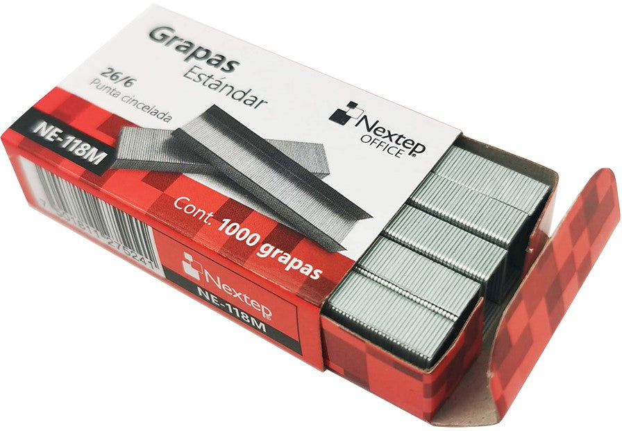 Grapa Estándar c/1000 Nextep® NE-118M [Pieza] 7501811275241 2