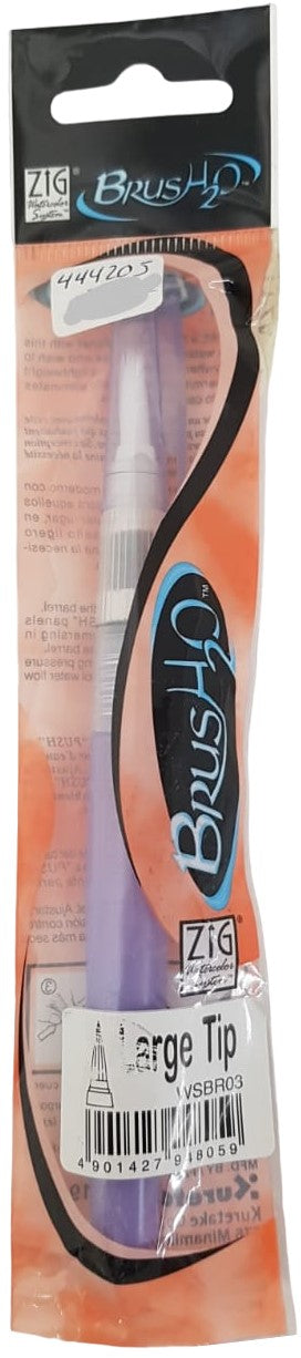 Pincel Brush H²O Acuarela c/Deposito Agua Redondo Grande ZIG® Kuretake® WSBR03J Pieza 4901427948059