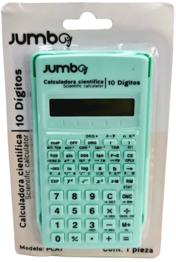 Calculadora Científica 56 Funciones 10 Dígitos Jumbo® PCA1 [Pieza] 7502285732872 2