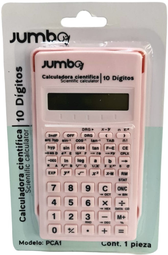Calculadora Científica 56 Funciones 10 Dígitos Jumbo® PCA1 [Pieza] 7502285732872 4
