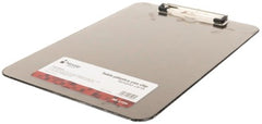 TablaAgarraPapel Acrílico c/Clip c/regla cm/pulgada Humo Carta Nextep® NE-172H [Pieza] 7501811272264 2