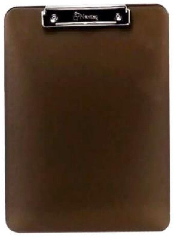 TablaAgarraPapel Acrílico c/Clip c/regla cm/pulgada Humo Carta Nextep® NE-172H [Pieza] 7501811272264 3