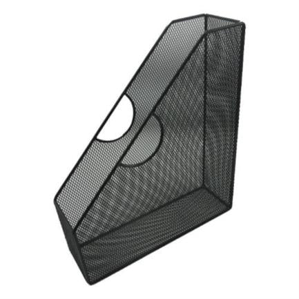 Revistero Malla Metálica Negro 29×25×7½cm Nextep® NE-164 [Pieza] 7501811272196