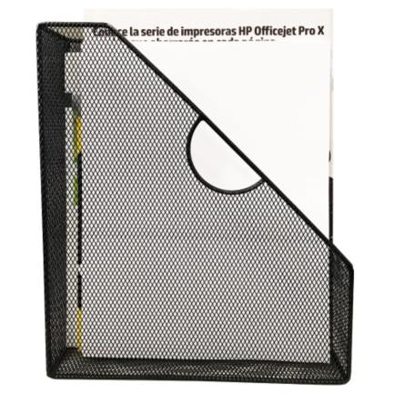 Revistero Malla Metálica Negro 29×25×7½cm Nextep® NE-164 [Pieza] 7501811272196 3