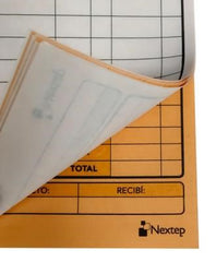 Block Remisiones Duplicado paquete c/3 DA 22 Juegos ¼ Carta Nextep® NE-038P [Pieza] 7501811276590 2