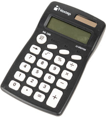 Calculadora Básica Bater. 12 Dígitos Nextep® NE-186 [Pieza] 7501811271953