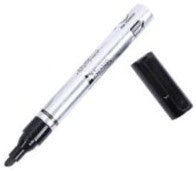 Marcador Permanente Barril Aluminio Cincel4mm Negro Nextep® NE-077N [Pieza] 7501811276699 2