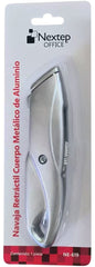 Cuchilla Retráctil Cuerpo de Aluminio c/3 Cuchillas Nextep® NE-619 [Pieza] 7501811277306 2