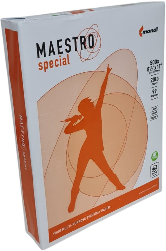 Bond Maestro Special paq.c/500 37kg Blanco 95% Carta 75g Nextep® MAESTRO 75 [Resma] 9003974455853