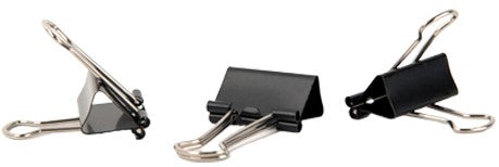 Broche Sujeta Papel c/12 Negro 25mm 1" Nextep® NE-156 Caja 7501811272226 02