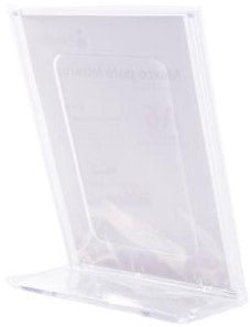 Marco p/Letrero Vertical Transparente A6 Acrilico 10.2×15cm Nextep® NE-316AS Pieza 7501811277344 02