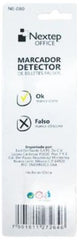 Detector Billetes Plumón Marcador Detector Falsos Nextep® NE-080 [Pieza] 7501811272646 3