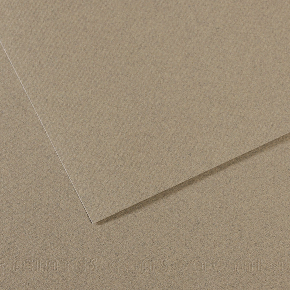 Cartulina Mi-Teintes® 429 Gris Fumée 160g Gris Humo 55×75cm Canson® Hoja 01
