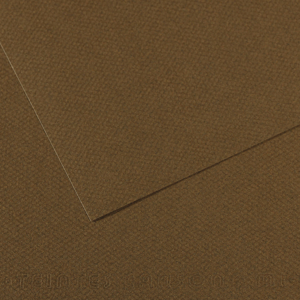 Cartulina Mi-Teintes® 501 Marron Foncé 160g Marrón Oscuro 50×65cm Canson® C31033S122 Hoja 3148953314