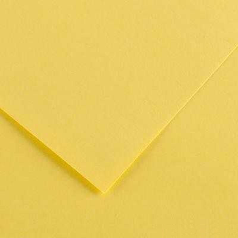 Cartulina Mi-Teintes® 470 Maïs 160g Maíz 55×75cm Canson® Hoja 01